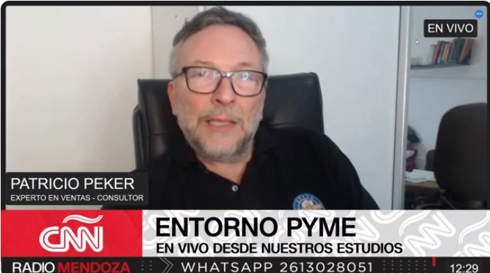 Patricio Peker: Un maestro de las ventas en EntornoPyme Radio CNN Mendoza