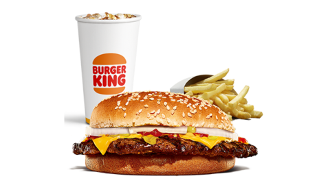Burger King 30% de descuento en Combo Cuarto XL.