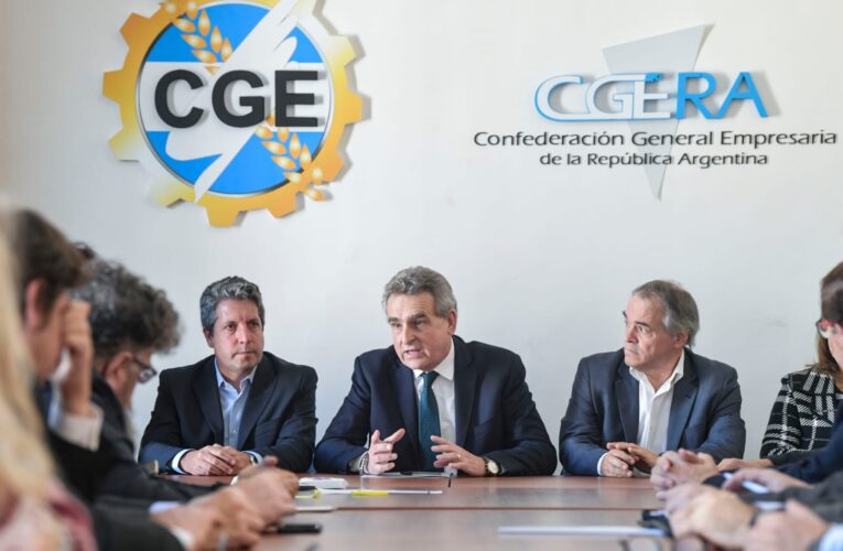 PYMES de CGERA se reunieron con el jefe de Gabinete, Agustín Rossi