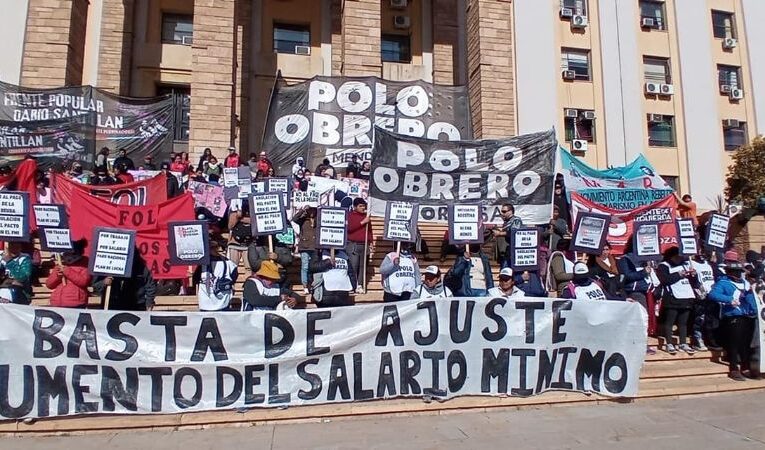 Marcha Federal Piquetera en Mendoza: Organizaciones reclaman por ajustes en planes sociales