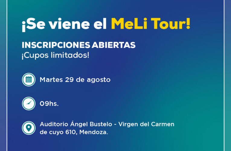 El “MELI Tour” de Mercado Libre llega a Mendoza con capacitaciones gratuitas para emprendedores y PyMES
